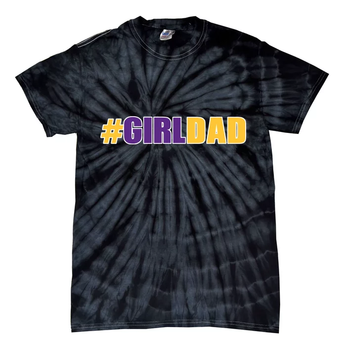 Girl Dad Kobe Tribute Memorial Tie-Dye T-Shirt