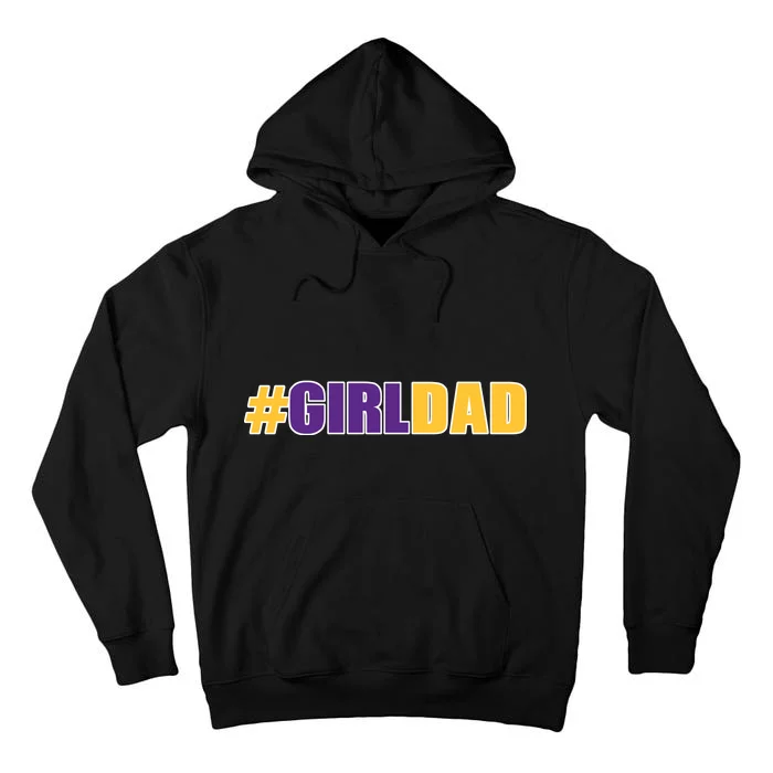 Girl Dad Kobe Tribute Memorial Tall Hoodie