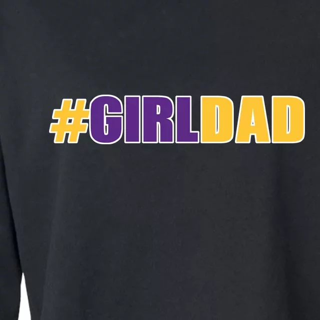 Girl Dad Kobe Tribute Memorial Cropped Pullover Crew