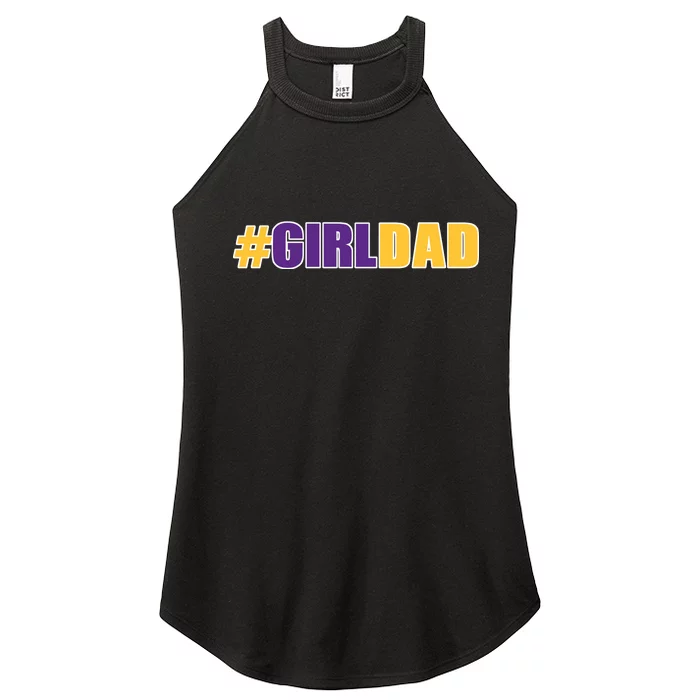 Girl Dad Kobe Tribute Memorial Women’s Perfect Tri Rocker Tank