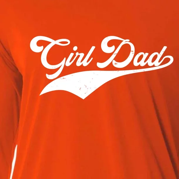 Girl Dad Tribute Cooling Performance Long Sleeve Crew