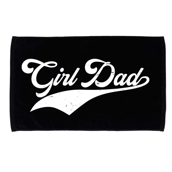 Girl Dad Tribute Microfiber Hand Towel