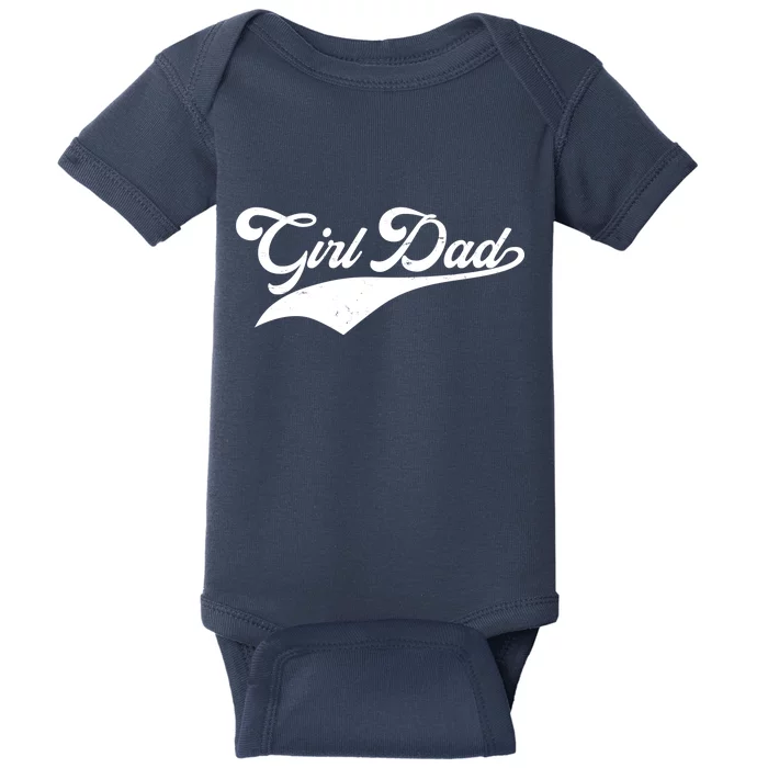 Girl Dad Tribute Baby Bodysuit