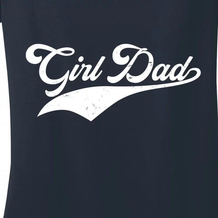 Girl Dad Tribute Women's V-Neck T-Shirt