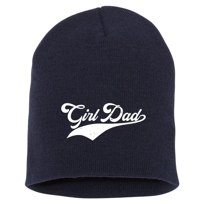 Girl Dad Tribute Short Acrylic Beanie