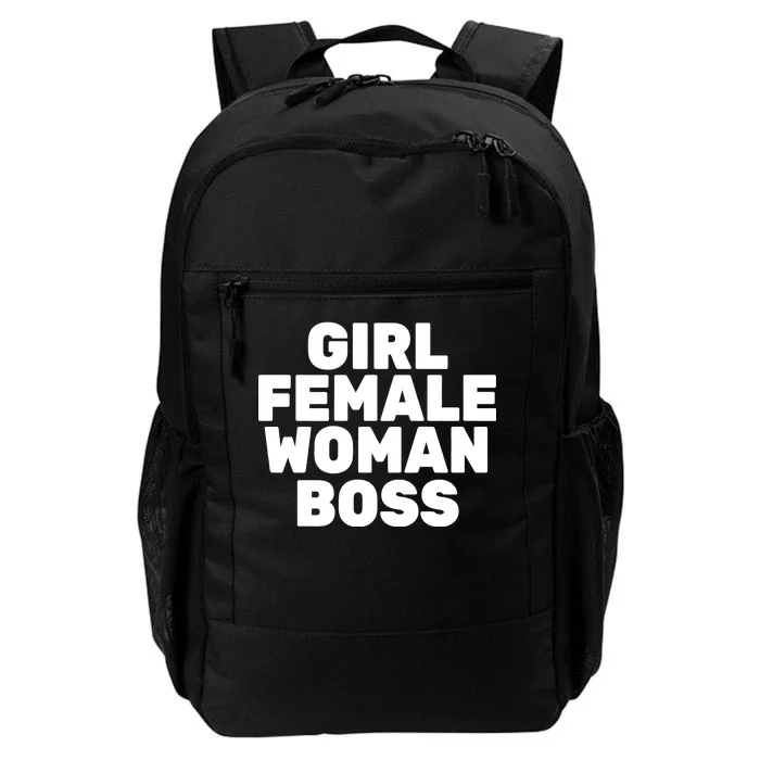 Girl Female Woman Boss Daily Commute Backpack