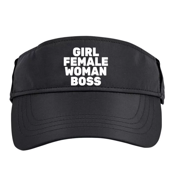 Girl Female Woman Boss Adult Drive Performance Visor