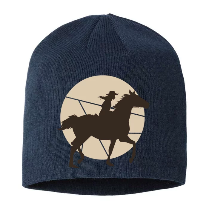 Girl Horse Rider 8 1/2in Sustainable Knit Beanie