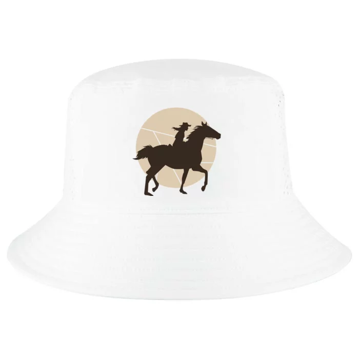 Girl Horse Rider Cool Comfort Performance Bucket Hat