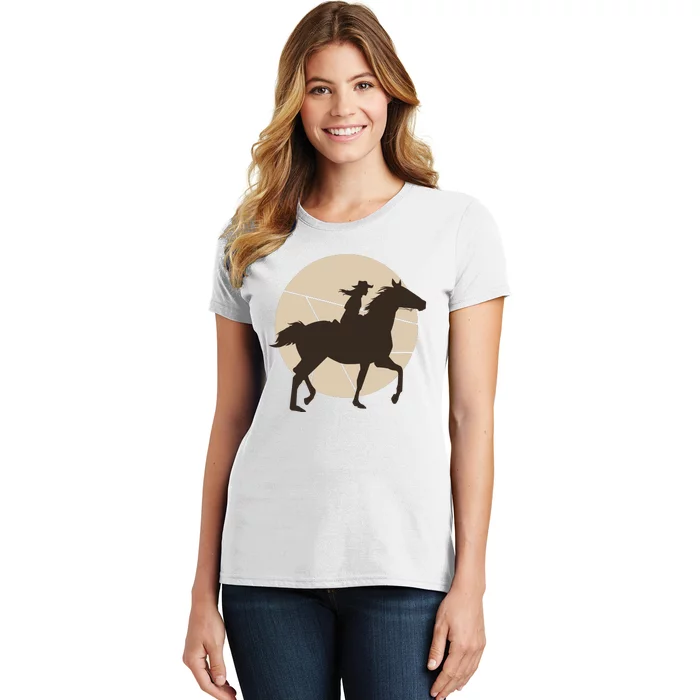 Girl Horse Rider Women's T-Shirt