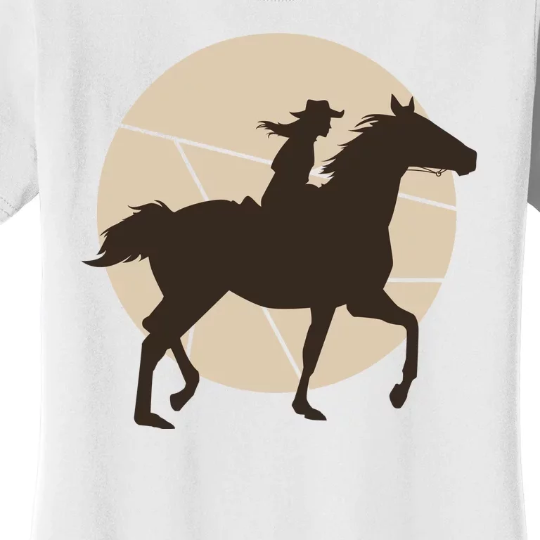 Girl Horse Rider Women's T-Shirt