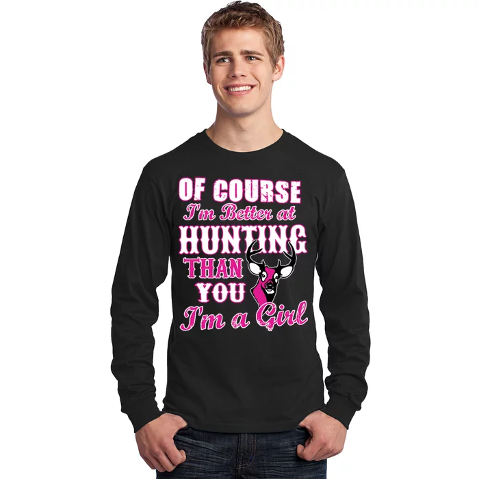 Girl Hunting Long Sleeve Shirt