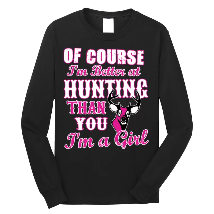 Girl Hunting Long Sleeve Shirt