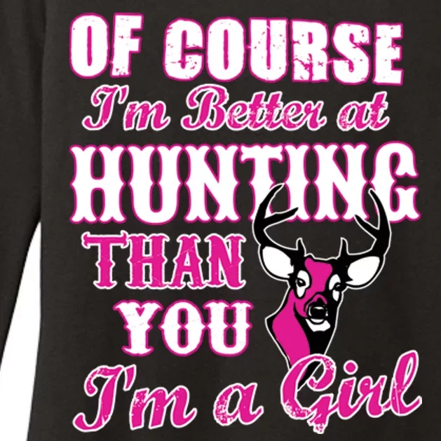 Girl Hunting Womens CVC Long Sleeve Shirt