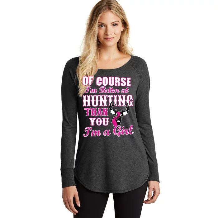 Girl Hunting Women's Perfect Tri Tunic Long Sleeve Shirt