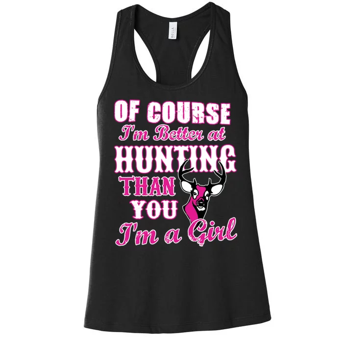 Girl Hunting Women's Racerback Tank