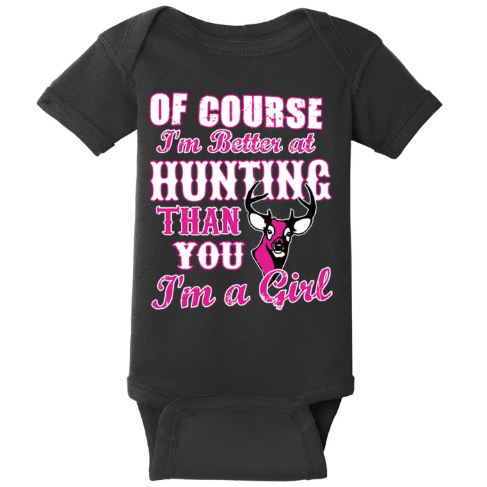 Girl Hunting Baby Bodysuit