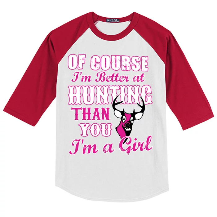 Girl Hunting Kids Colorblock Raglan Jersey