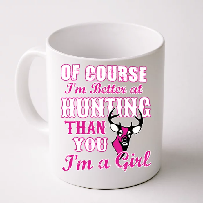 Girl Hunting Front & Back Coffee Mug