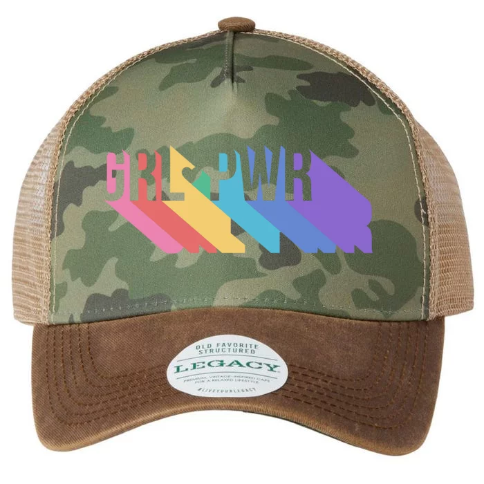 Girl Power Colorful Legacy Tie Dye Trucker Hat