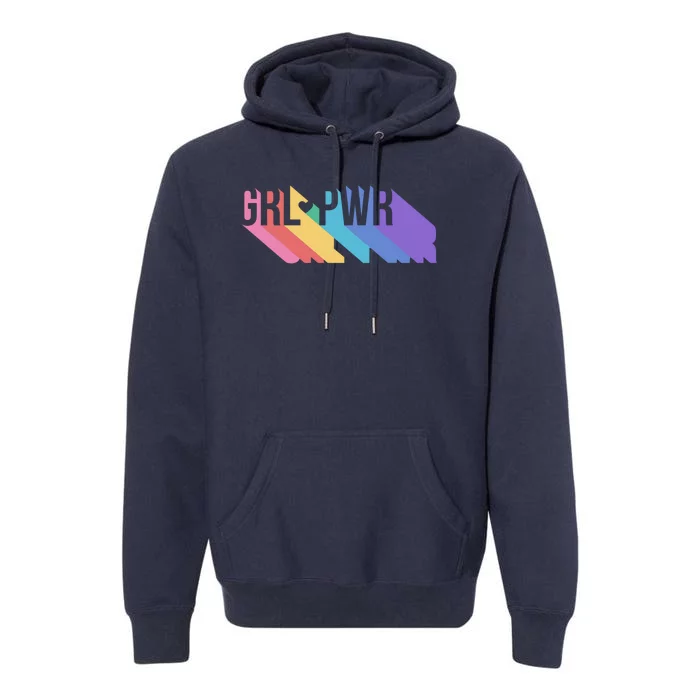 Girl Power Colorful Premium Hoodie