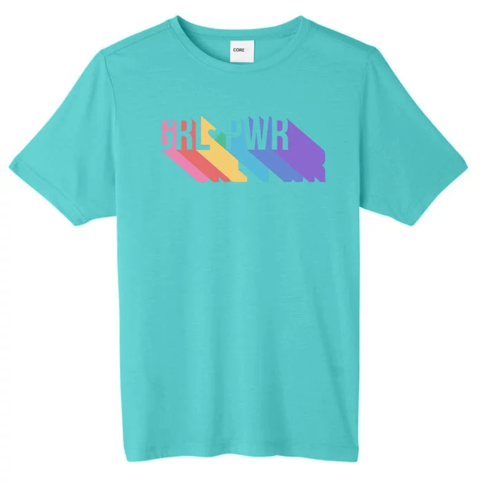 Girl Power Colorful ChromaSoft Performance T-Shirt