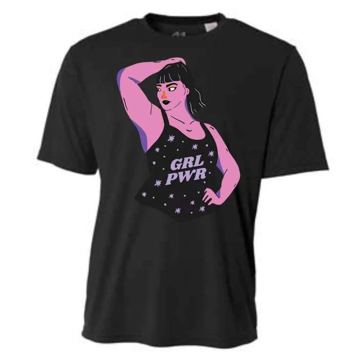 Girl Power Model Cooling Performance Crew T-Shirt