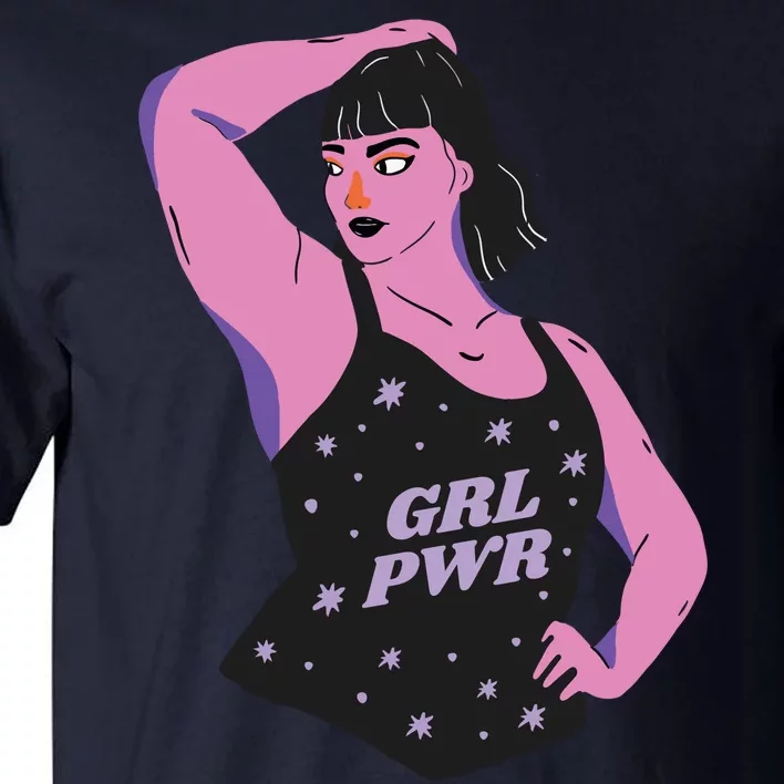 Girl Power Model Tall T-Shirt