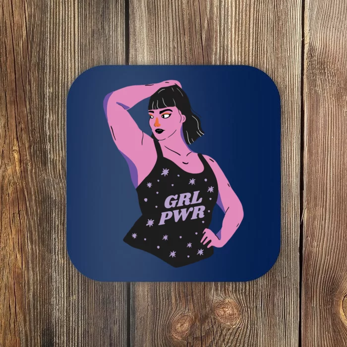 Girl Power Model Coaster