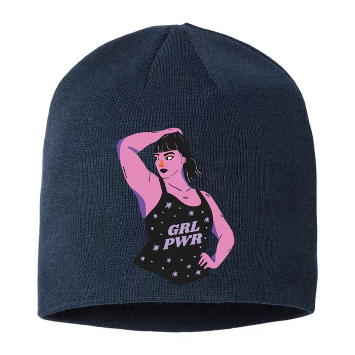 Girl Power Model 8 1/2in Sustainable Knit Beanie