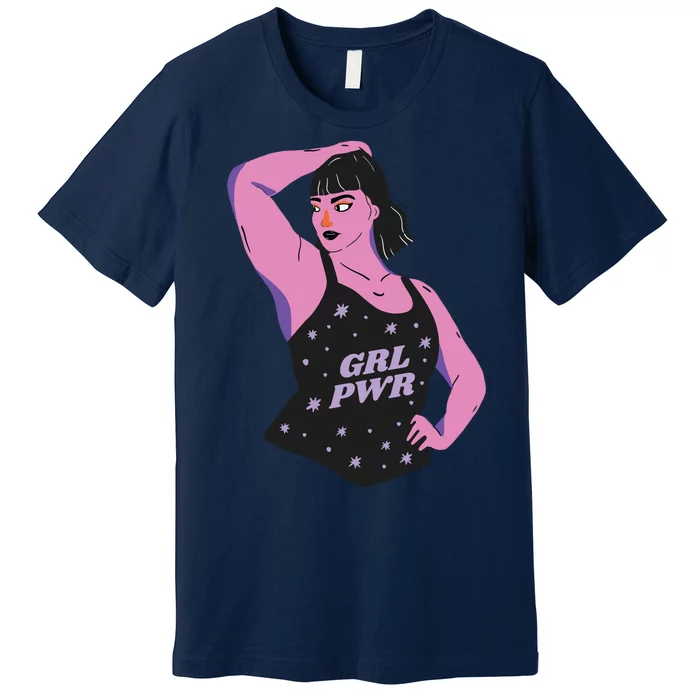 Girl Power Model Premium T-Shirt