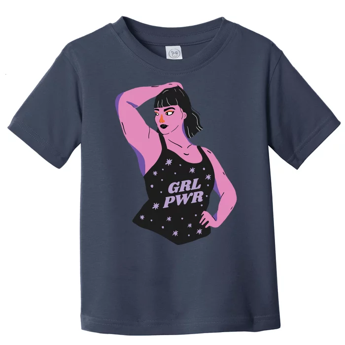 Girl Power Model Toddler T-Shirt