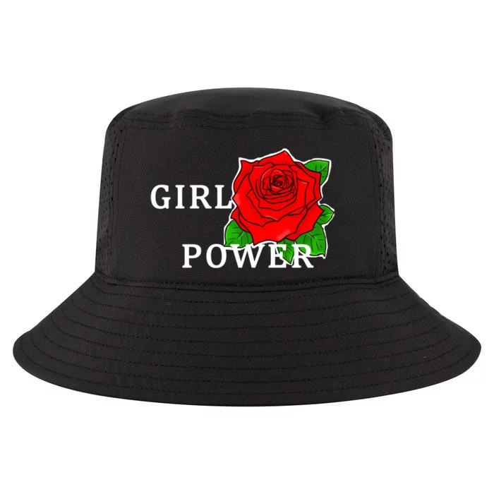 Girl Power Rose Cool Comfort Performance Bucket Hat