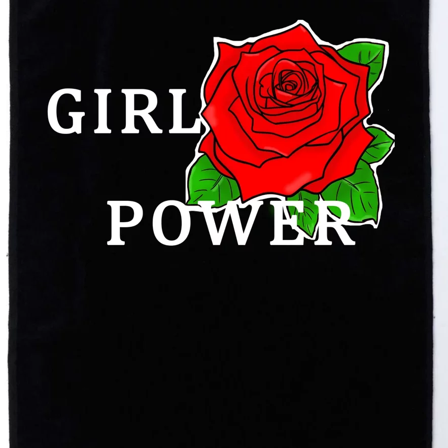 Girl Power Rose Platinum Collection Golf Towel