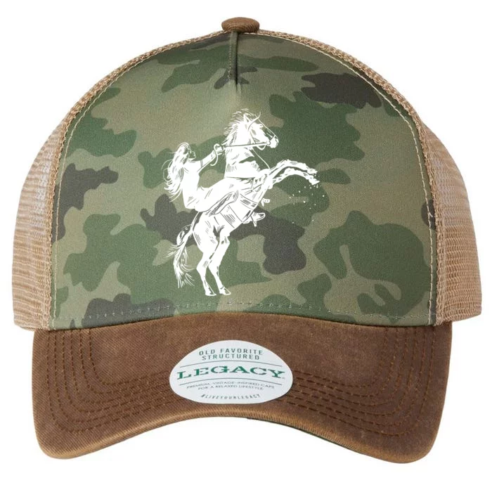 Girl Riding Horse Equitation Legacy Tie Dye Trucker Hat