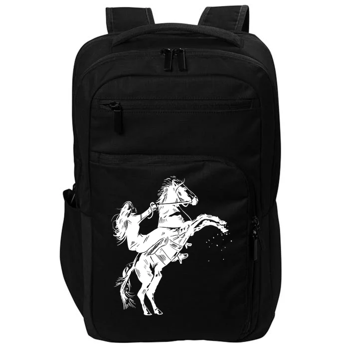 Girl Riding Horse Equitation Impact Tech Backpack