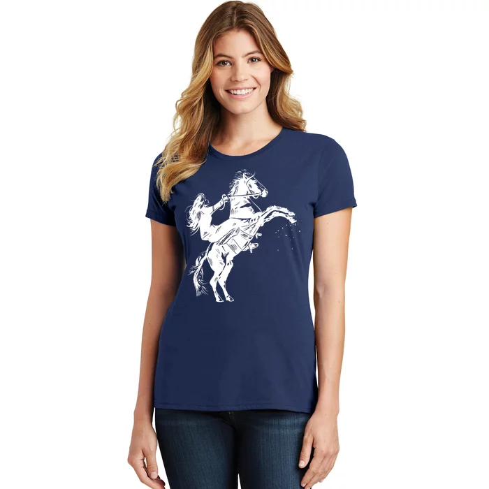 Girl Riding Horse Equitation Women's T-Shirt