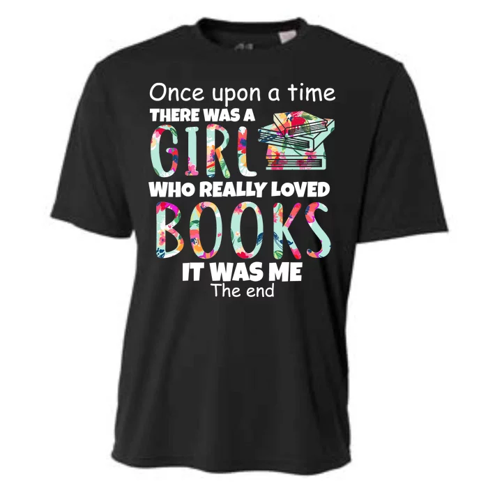 Girl Who Loves Reading Cooling Performance Crew T-Shirt