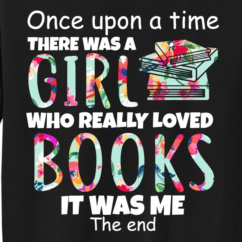 Girl Who Loves Reading Sweatshirt