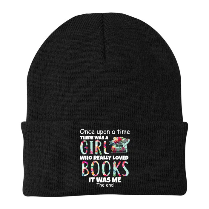 Girl Who Loves Reading Knit Cap Winter Beanie