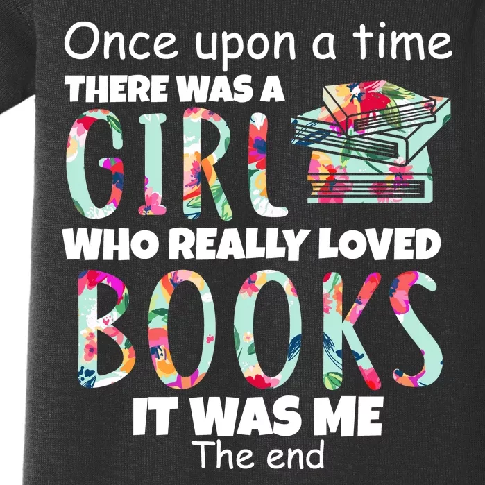 Girl Who Loves Reading Baby Bodysuit