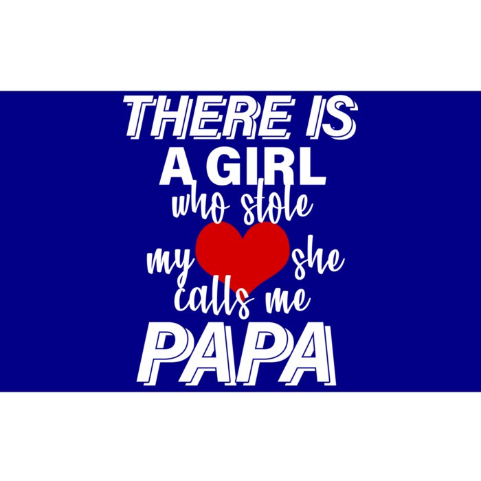 Girl Who Stole My Heat Calls Me Papa Fathers Day Bumper Sticker