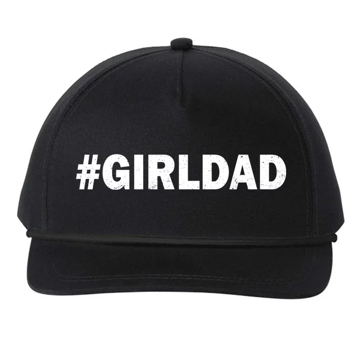 Girldad Girl Dad Father of Daughters Snapback Five-Panel Rope Hat