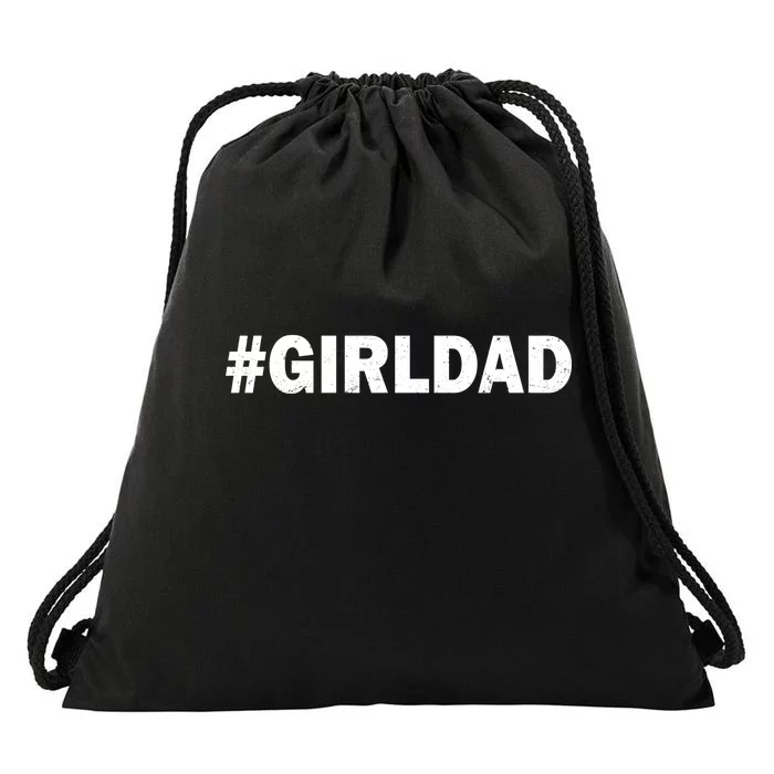 Girldad Girl Dad Father of Daughters Drawstring Bag