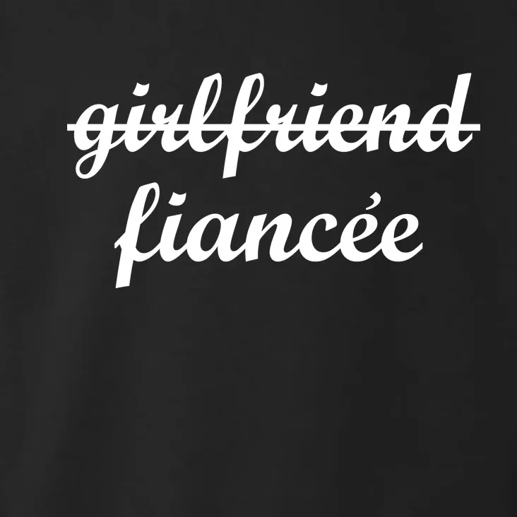 Girlfriend Fiancee Engagement Party Toddler Hoodie