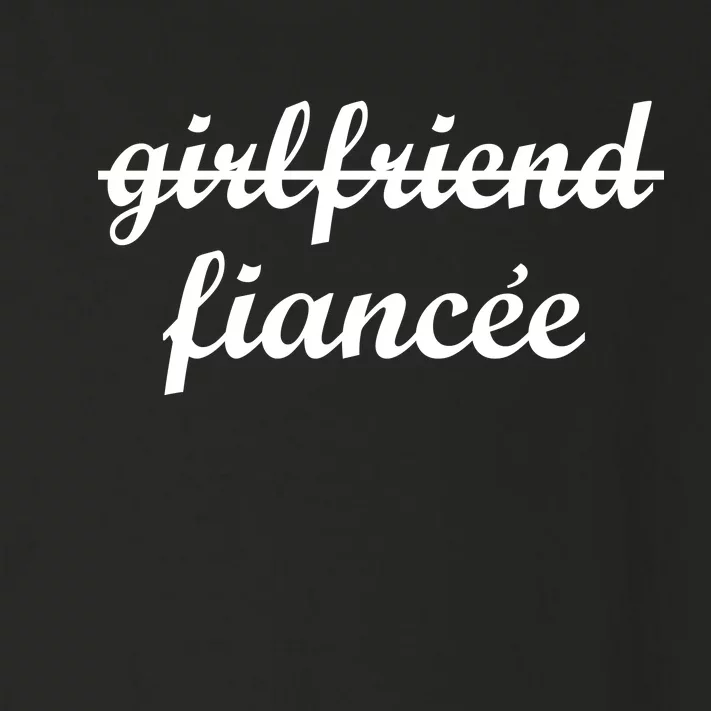 Girlfriend Fiancee Engagement Party Toddler Long Sleeve Shirt