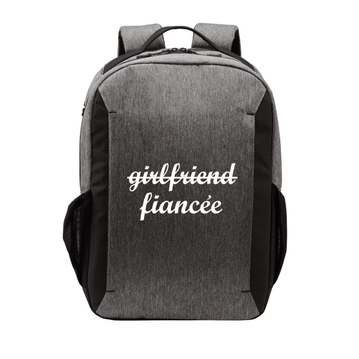 Girlfriend Fiancee Engagement Party Vector Backpack