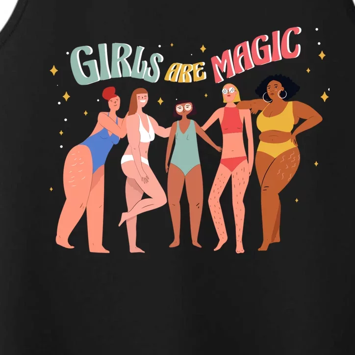 Girls Are Magic Performance Tank