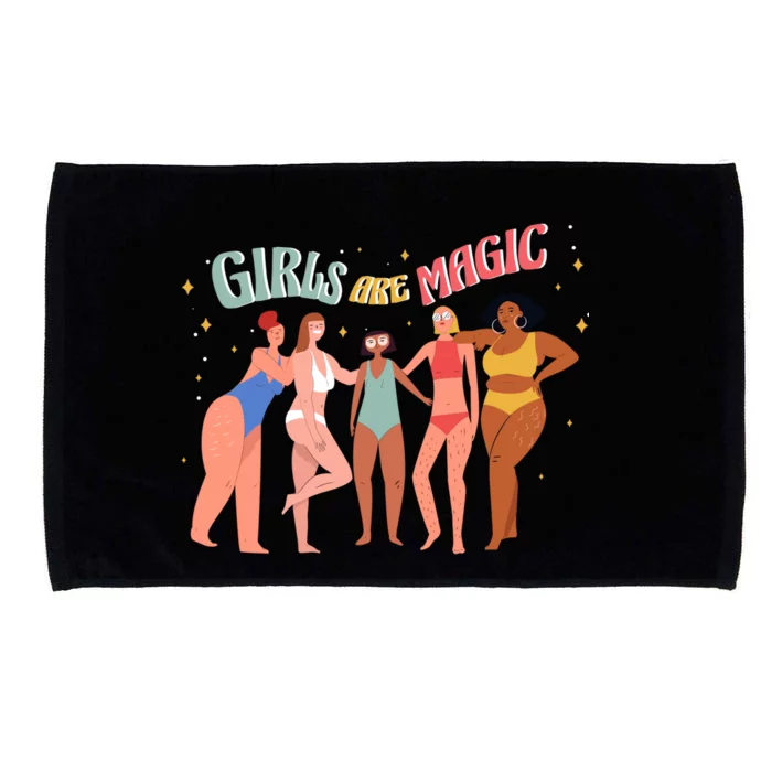 Girls Are Magic Microfiber Hand Towel