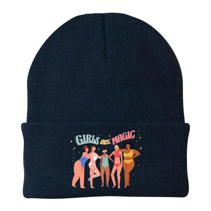 Girls Are Magic Knit Cap Winter Beanie